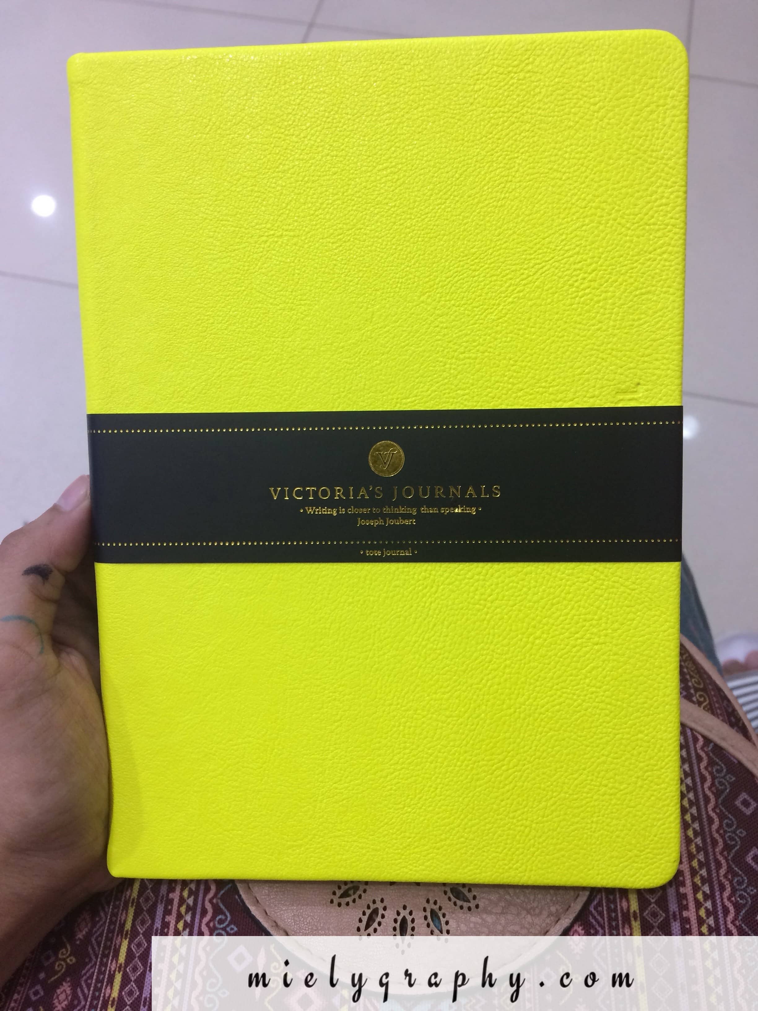 victoria's journals- dotted and hard cover