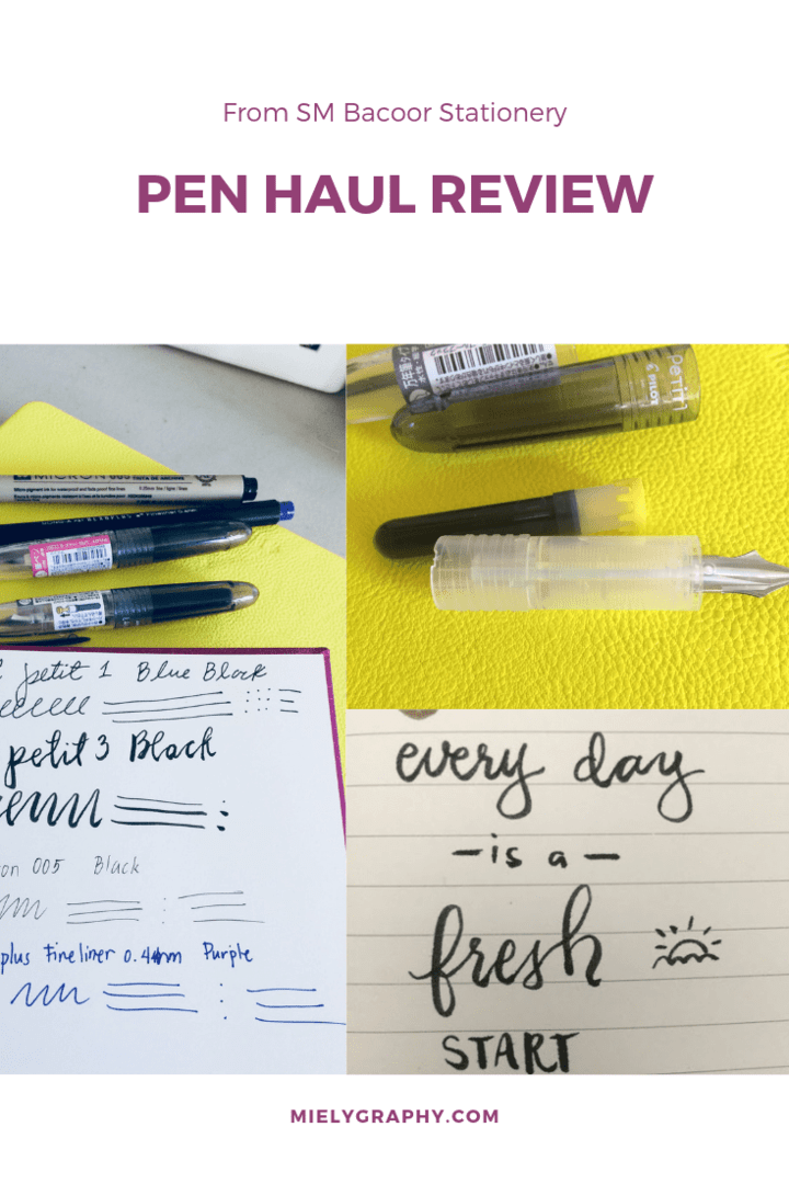 Pen Haul review