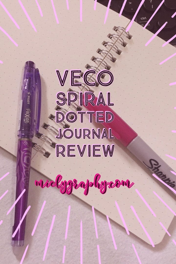 Veco Spiral Dotted Journal Review