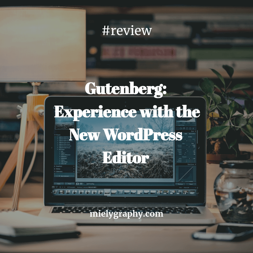 Gutenberg: Experience with the New WordPress Editor