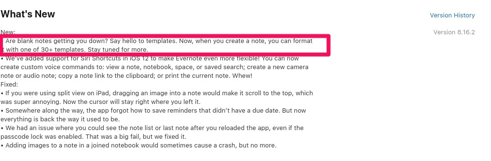 Using Templates Are Now Made Easier on Evernote