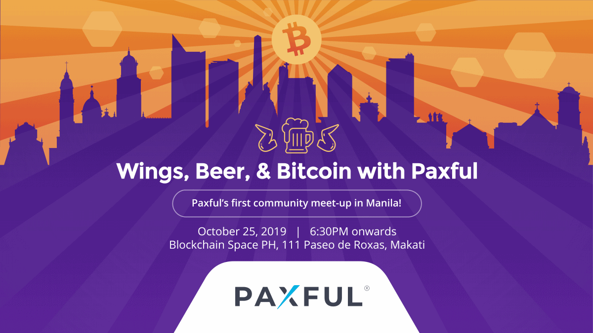 EVENT: Wings, Beer, & Bitcoin with Paxful