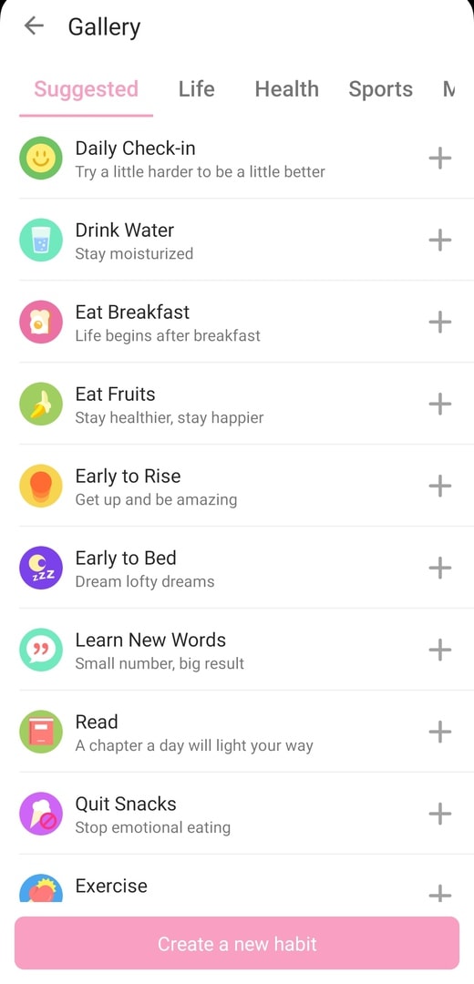 TickTick productivity app as all-in-on productivity app with habit tracking feature