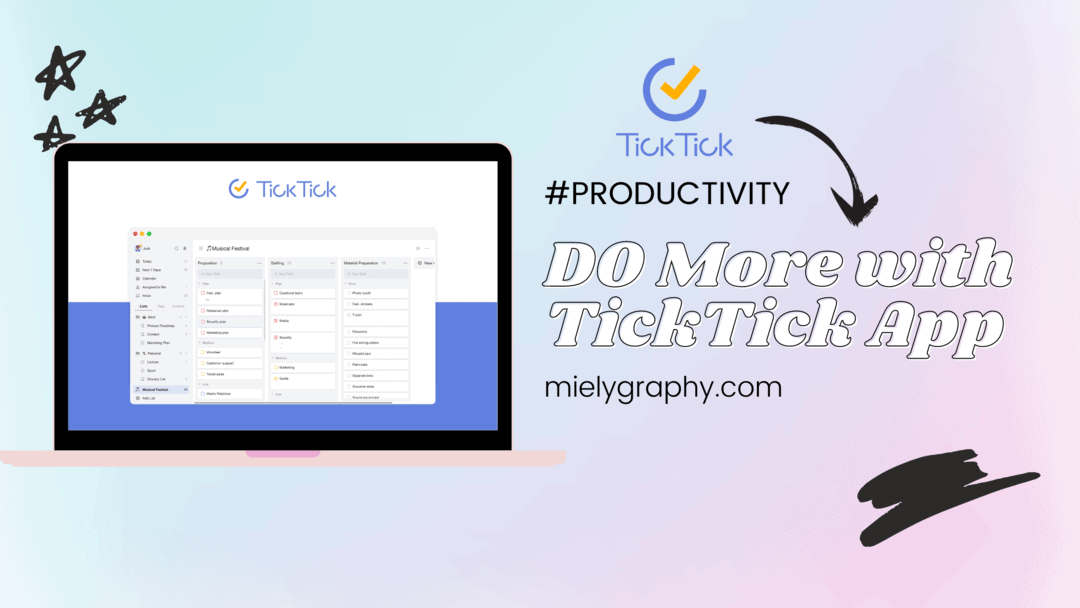 ticktick productivity and task management app review