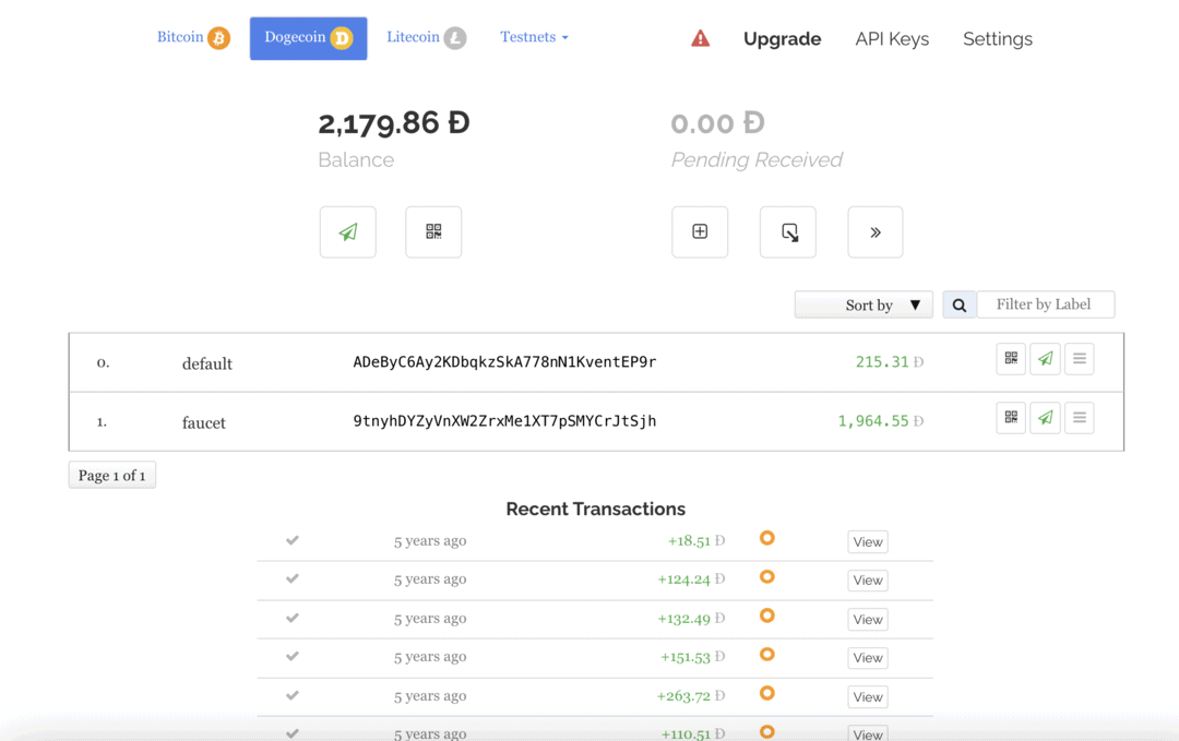 my old wallet for DOGE that I can no longer access due to lost pin. It used to have less than a dollar value, but it reached 70K PHP in value during the hype. So who knows what happens rigth?