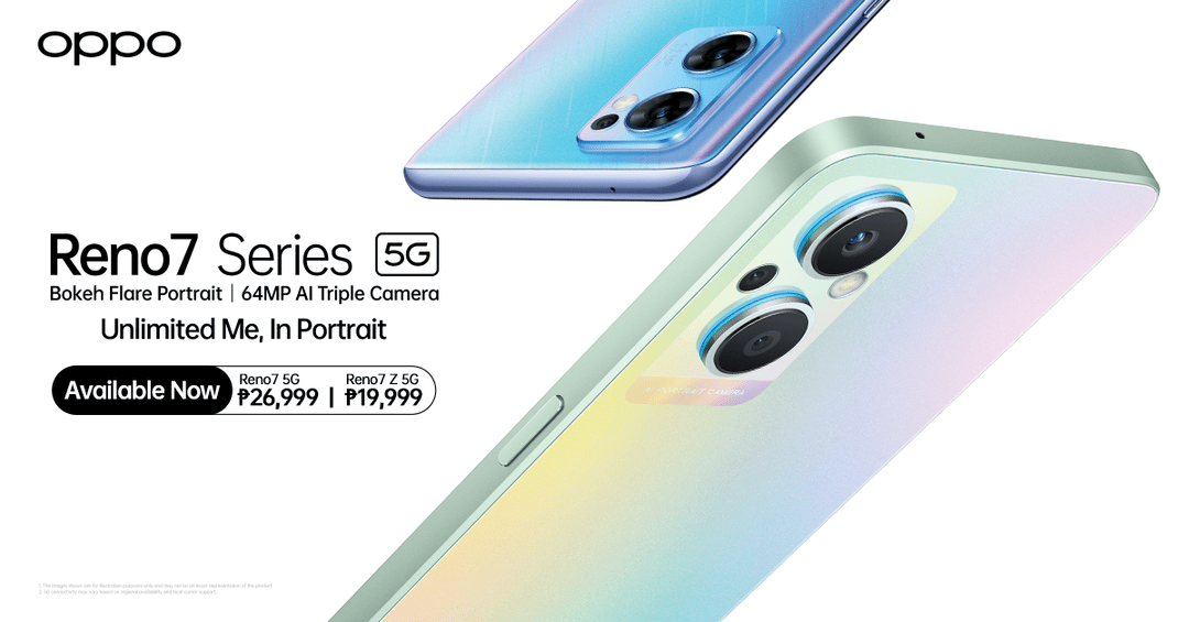 Reno7 Series 5G is now officially available in the PH!
